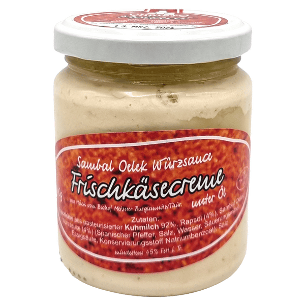 Frischkäsecreme - Sambal Oelek Würzsauce