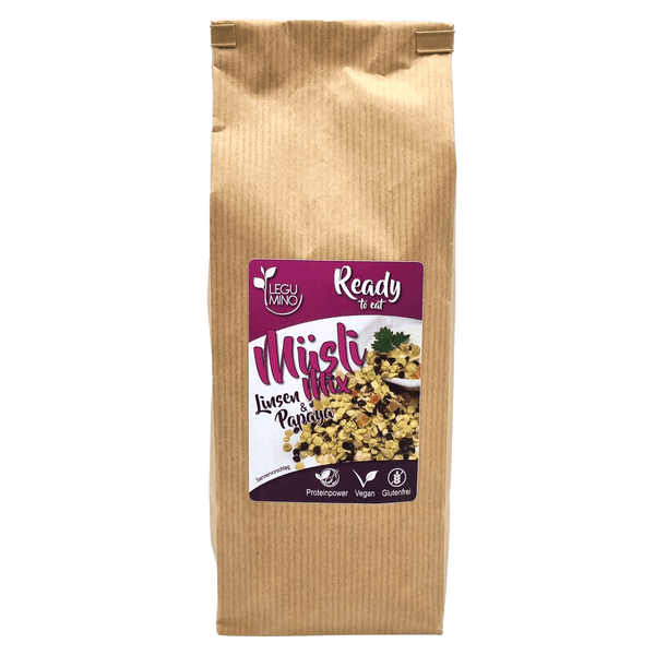 Legumino - Linsen und Papaya - Müsli Mix
