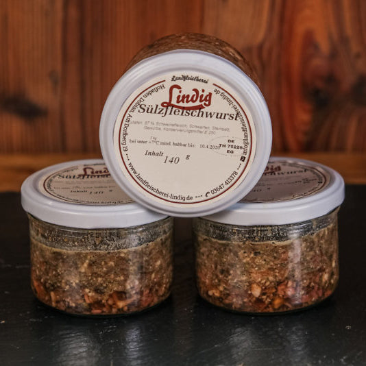 Thüringer Sülzfleischwurst - 140g im Glas