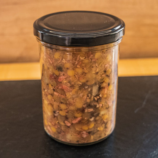 Thüringer hausgemachte Linsensuppe - 400g im Glas