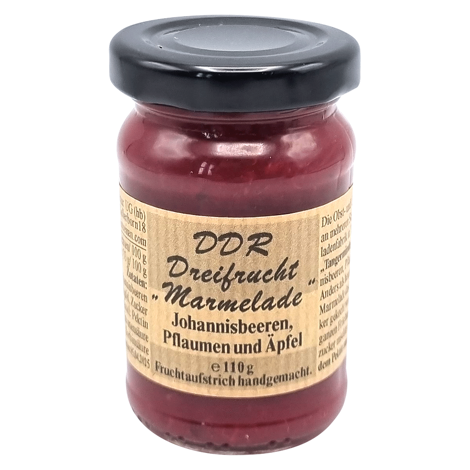 DDR Dreifrucht Marmelade