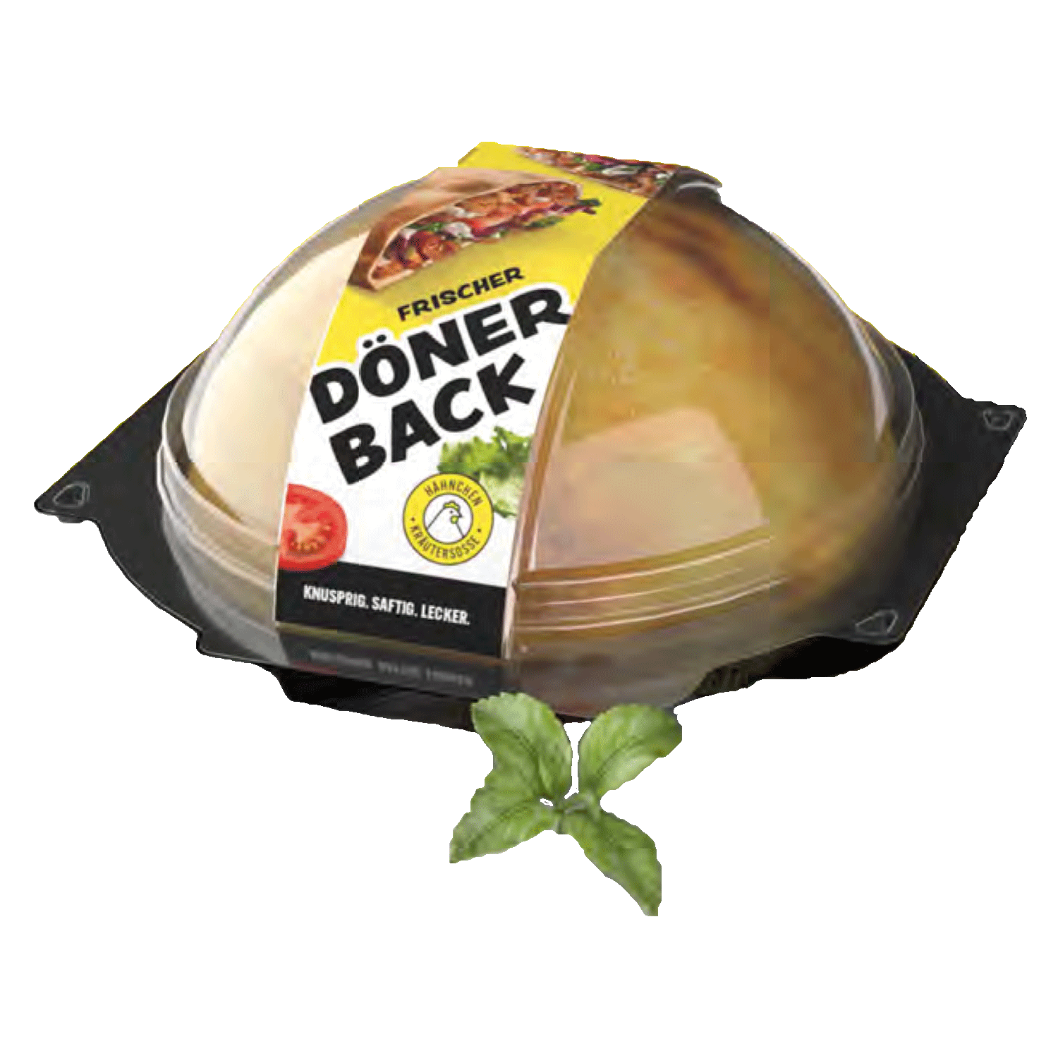 Dönerback mit Kräutersoße