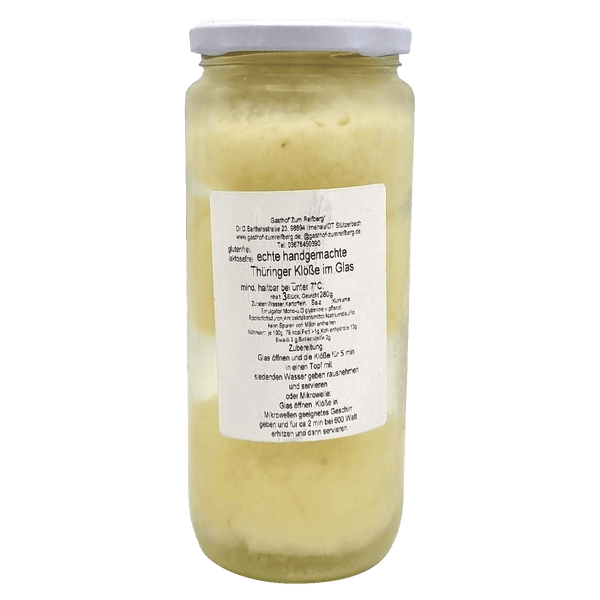 Echte handgemachte Thüringer Klöße - im Glas